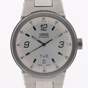WATCH ORIS 7560 Silver SS AT